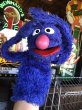 画像1: 70s Vintage Sesame Street Grover Hand Puppet (R011)  (1)