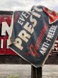 画像12: Vintage Advertising Eveready Prestone Anti-Freeze Display Banner Sign (R015)  (12)