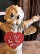 画像2: 70s Vintage Message Doll " I Love This Much " Big Size (R024)  (2)