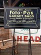 画像5: Vintage Camera Foto-Pak Gadget Bags Advertising Store Display Wire Rack (R046)  (5)