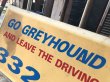 画像3: Vintage Greyhound Lines Inc Advertising Greyhound Bus Display Sign (R049) (3)