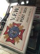 画像13: 【店舗引き取り限定】Vintage VFW VETERANS OF FOREIGN WARS OF THE UNITED STATES Sign (R053) (13)