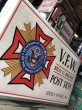 画像3: 【店舗引き取り限定】Vintage VFW VETERANS OF FOREIGN WARS OF THE UNITED STATES Sign (R053) (3)