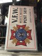 画像15: 【店舗引き取り限定】Vintage VFW VETERANS OF FOREIGN WARS OF THE UNITED STATES Sign (R053) (15)