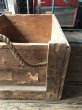 画像13: 20s Antique Wooden Crate with Rope Handles Huge! THE MILLER LOOK CO (R076)  (13)