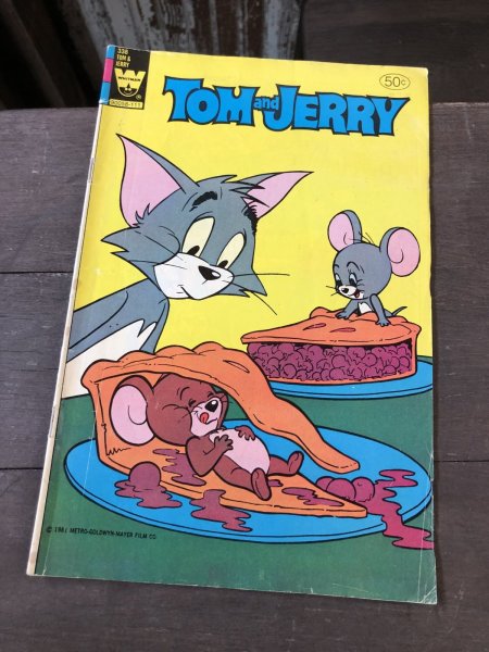 画像1: 80s Vintage WHITMAN Comic TOM and JERRY (R093)  (1)