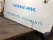 画像11: Vintage PAN AM Airlines Passenger Documents Case Box Rare! Hard to Find (R129)  (11)