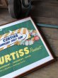 画像6: 40s Vintage CURTiSS HAWAIIAN FRUIT GUM Magazine Advertising Art Print w/Frame (R135)  (6)