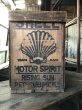 画像17: 20s Vintage Shell Motor Spirit Rising Sun Wooden Box (R136) (17)