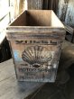 画像5: 20s Vintage Shell Motor Spirit Rising Sun Wooden Box (R136) (5)