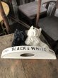 画像5: Black & White Whisky Terrier Dogs Advertising Display Figurine (R137) (5)