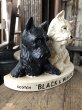 画像2: Black & White Whisky Terrier Dogs Advertising Display Figurine (R137) (2)