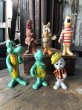 画像1: 60s Vintage Walt Kelly Pogo Possible Vinyl Figures Complete Set (R138)  (1)