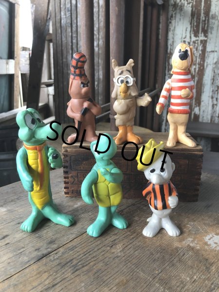 画像1: 60s Vintage Walt Kelly Pogo Possible Vinyl Figures Complete Set (R138)  (1)