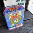 画像1: Vintage M&M's Tin Can Happy Holidays 1995 (R167)  (1)