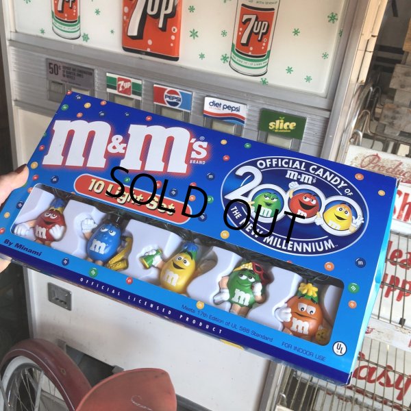 画像1: Vintage M&M's 2000 Millennium 10 Lights Set (R180)  (1)