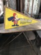 画像1: 90s Vintage Budweiser BUD MAN Pennant (B184)  (1)