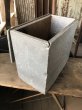 画像12: Vintage Galvanized Metal Dairy Milk Box (R185)  (12)