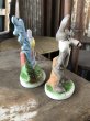 画像8: 70s Vintage Ceramic Figurine Road Runner & Wile E. Coyote SET (R195)  (8)