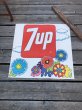 画像1: Vintage 7UP x Peter Max Cardboard Store Sign (R208) (1)