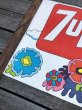 画像14: Vintage 7UP x Peter Max Cardboard Store Sign (R208) (14)