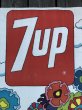 画像9: Vintage 7UP x Peter Max Cardboard Store Sign (R208) (9)