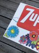 画像13: Vintage 7UP x Peter Max Cardboard Store Sign (R208) (13)