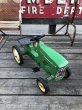 画像21: Vintage Ertl JOHN DEERE TRACTOR Pedal Car Kids Ride On 8310 (R234) (21)