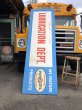 画像22: 【店舗引き取り限定】 Vintage Pennzoil Oil Safe Lubrication Huge Store Display Sign (R238) (22)