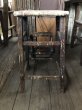 画像3: Antique Wooden Ladder Step Stool (R240) (3)