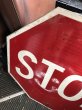 画像2: Vintage Road Street Sign STOP (R271) (2)