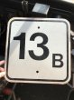 画像7: Vintage Road Street Sign 13B (R258) (7)