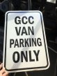 画像6: Vintage Road Street Sign GCC VAN PARKING ONLY (R266) (6)