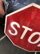 画像2: Vintage Road Street Sign STOP (R269) (2)