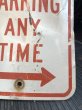 画像3: Vintage Road Street Sign NO PARKING ANY TIME ⇔ (R263) (3)