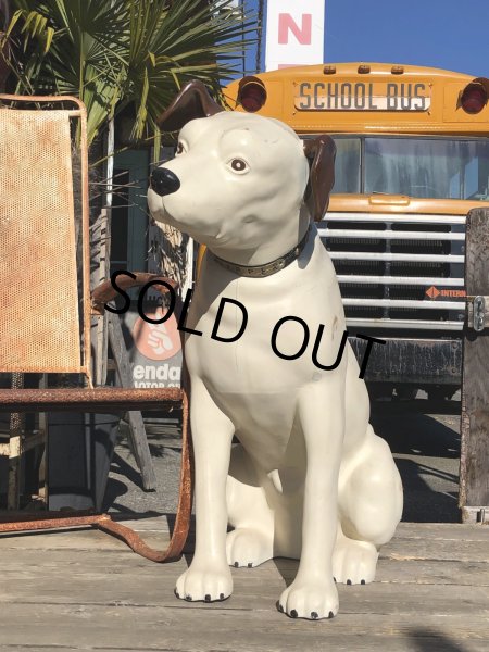 画像1: Vintage RCA Victor Advertising NIPPER The Dog Record Store Display Statue Huge (R278) (1)