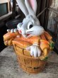 画像6: 70s Vintage Looney Tunes Bugs Bunny Coin Bank (R279) (6)