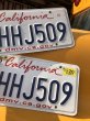 画像2: Original USA California License Plate 8HHJ509 SET (R306) (2)