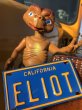 画像2: 70s Vintage California Kids Bicycle Name License Plate / ELIOT (R341)  (2)