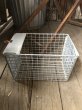 画像4: Vintage USA Industrial Metal Wire # Locker Basket GB-538 (R332) (4)