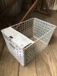 画像4: Vintage USA Industrial Metal Wire # Locker Basket GB-274 (R334) (4)