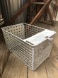 画像6: Vintage USA Industrial Metal Wire # Locker Basket GB-525 (R330) (6)