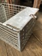 画像8: Vintage USA Industrial Metal Wire # Locker Basket GB-291 (R333) (8)