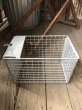 画像4: Vintage USA Industrial Metal Wire # Locker Basket GB-525 (R330) (4)