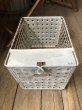 画像2: Vintage USA Industrial Metal Wire # Locker Basket GB-525 (R330) (2)