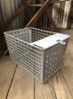 画像7: Vintage USA Industrial Metal Wire # Locker Basket GB-490 (R329) (7)