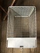 画像8: Vintage USA Industrial Metal Wire # Locker Basket GB-274 (R334) (8)