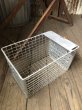 画像6: Vintage USA Industrial Metal Wire # Locker Basket GB-538 (R332) (6)