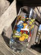 画像2: 80s Vintage Hardee's Smurf Glass SMURFETTE (R343) (2)