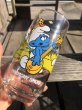 画像4: 80s Vintage Hardee's Smurf Glass HARMONY SMURF (R341) (4)